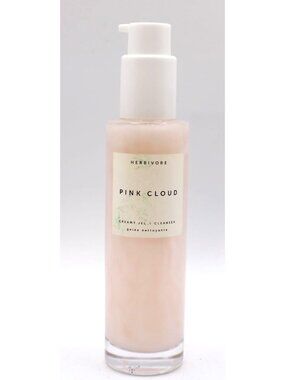 Herbivore Botanicals Pink Cloud Creamy Jelly Cleanser Face Wash Pump Bottle New